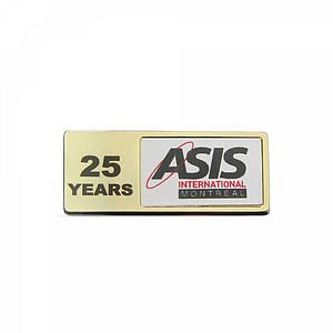 Lapel pins - years of service