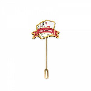 Classicl Lapel Pin (Up to 1.25 in) with Scarf pin