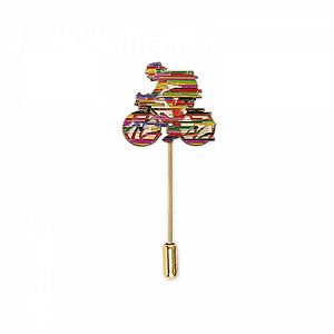 Soft Enamel Lapel Pin (Up to 1.5 in) with Scarf pin