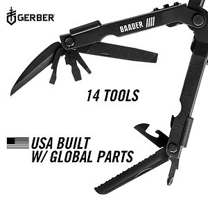 Gerber Mp 600 - Needlenose Multi-Tool - Black