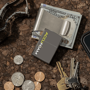 High Polish Classic Black Ice® Zippo® Windproof Lighter