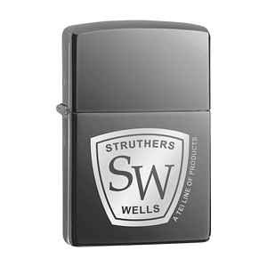 High Polish Classic Black Ice® Zippo® Windproof Lighter