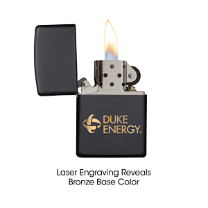 Black Matte Windproof Zippo® Lighter