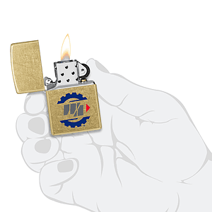 Zippo® Classic Street Brass