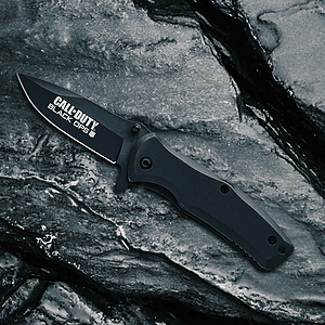 CEDAR CREEK® APEX POCKET KNIFE - BLACK