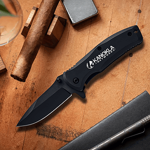 CEDAR CREEK® APEX POCKET KNIFE - BLACK