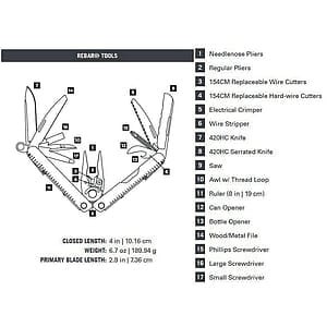 LEATHERMAN® REBAR BURNT SIENNA