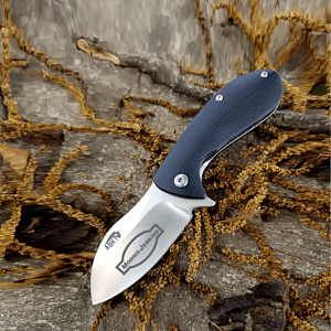 American Buffalo® Elite Folding BB Grunt Knife - Black