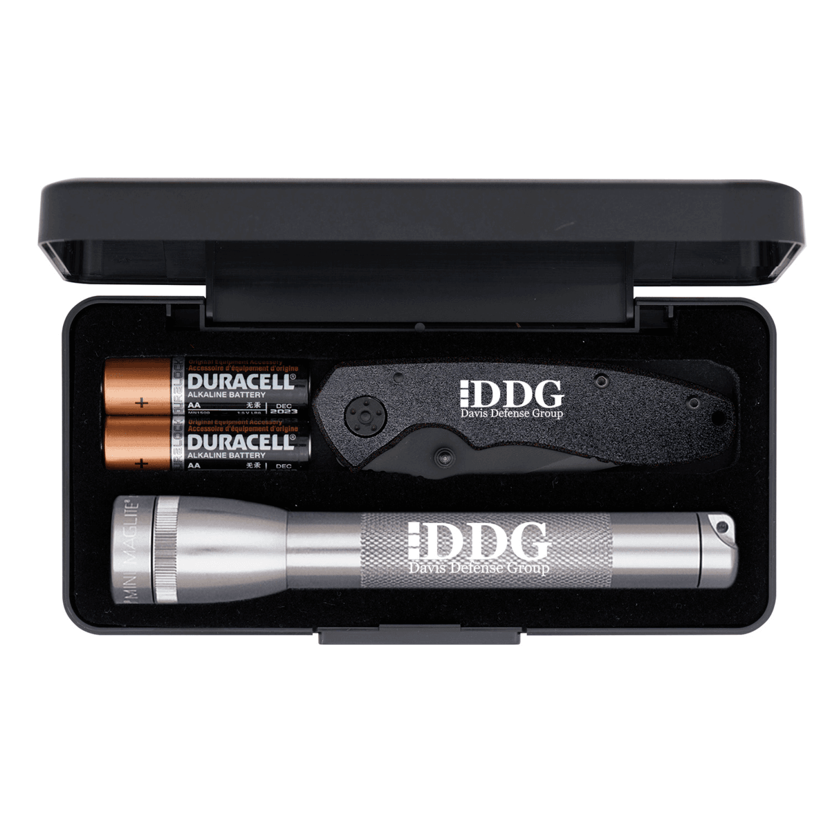 "AA" Mini Maglite® With Warhawk Pocket Knife