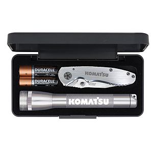 "AA" Mini Maglite® With Warhawk Pocket Knife