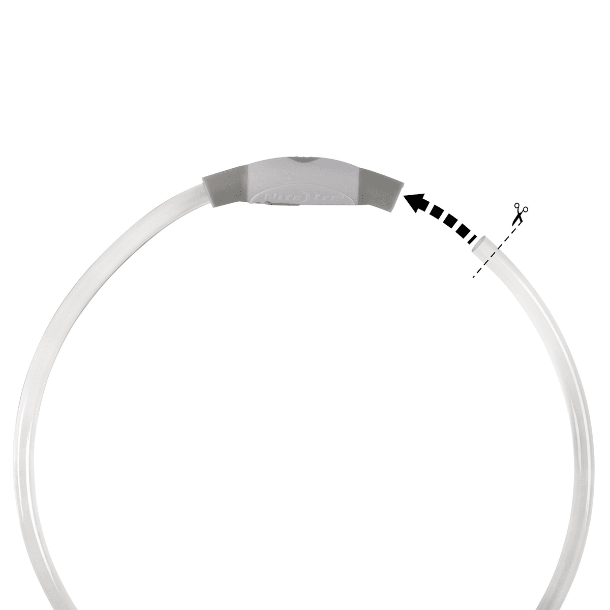 NITE IZE® NITEHOWL® RECHARGEABLE LED SAFETY NECKLACE