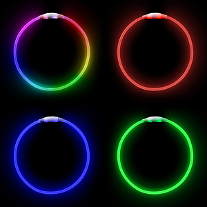 NITE IZE® NITEHOWL® RECHARGEABLE LED SAFETY NECKLACE