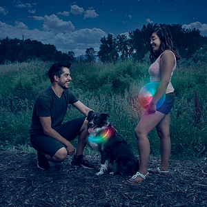 NITE IZE® NITEHOWL® RECHARGEABLE LED SAFETY NECKLACE