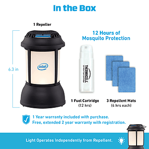 Thermacell® Patio Shield Mosquito Repeller Lantern