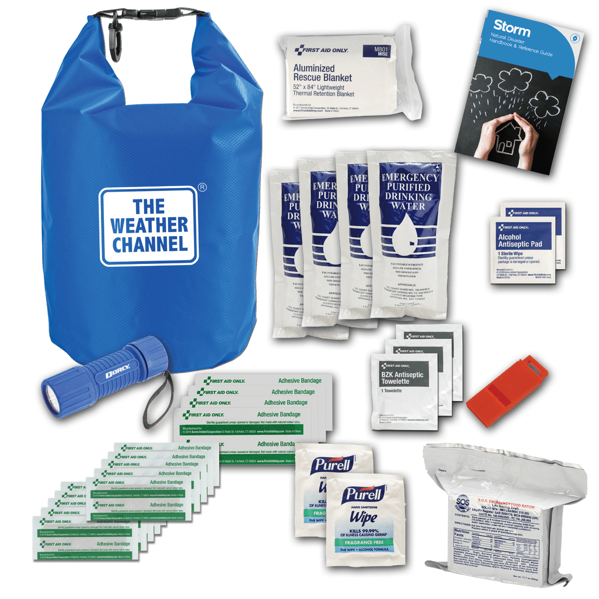 5L DRYBAG WATERPROOF STORM SERIES DISASTER KIT