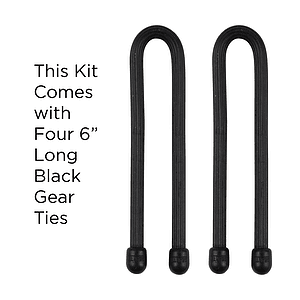 Nite Ize® Gear Tie Kit Black