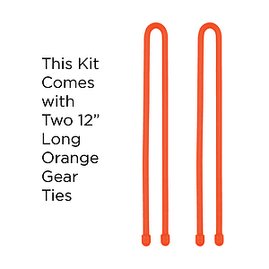 Nite Ize® Gear Tie Kit Orange