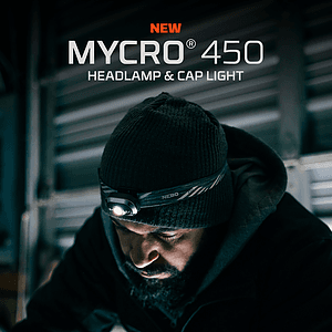 NEBO® MYCRO 450 RECHARGEABLE HEADLAMP