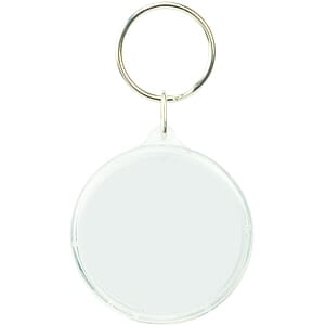 Round Crystal Key Tag