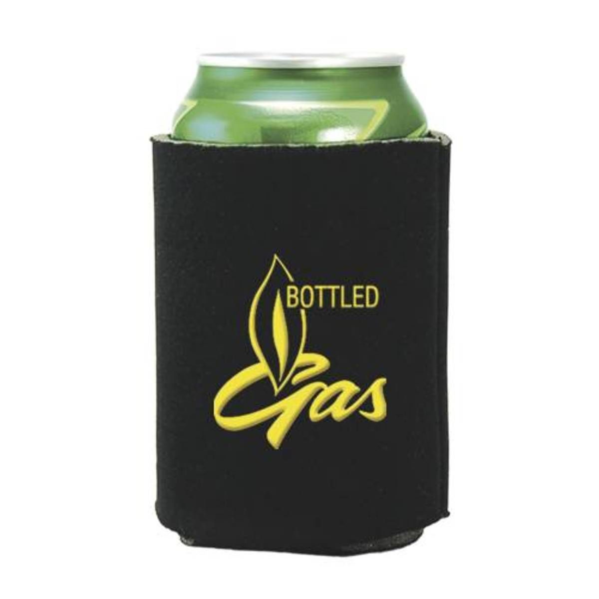 Folding Foam Can Cooler - 2 Side Screen Print