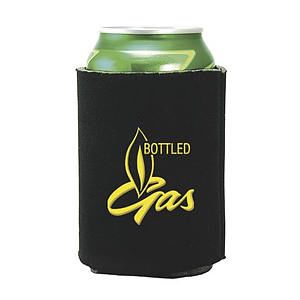 Folding Foam Can Cooler - 2 Side Screen Print