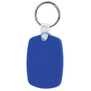 Soft Squeezable Key Tag (Oval)