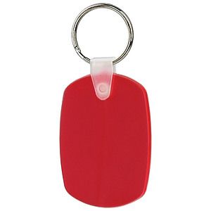 Soft Squeezable Key Tag (Oval)