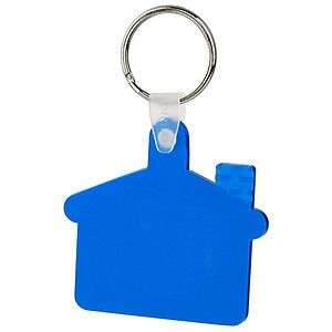 Soft Squeezable Key Tag (House)