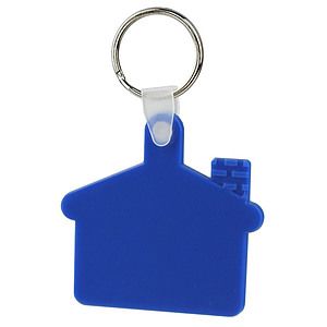 Soft Squeezable Key Tag (House)