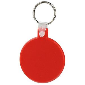 Soft Squeezable Key Tag (Round)