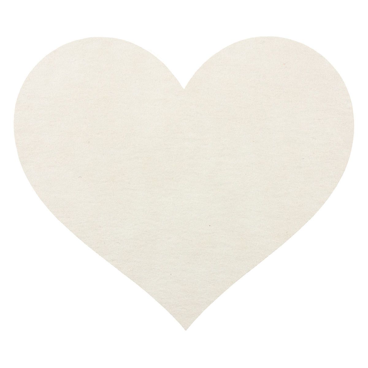 Full Color Process 40 Point Heart Pulp Board Coaster