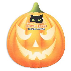 Full Color Process 60 Point Pumpkin Pulp Board Coaster