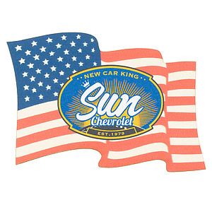Full Color Process 60 Point Flag Pulp Board Coaster