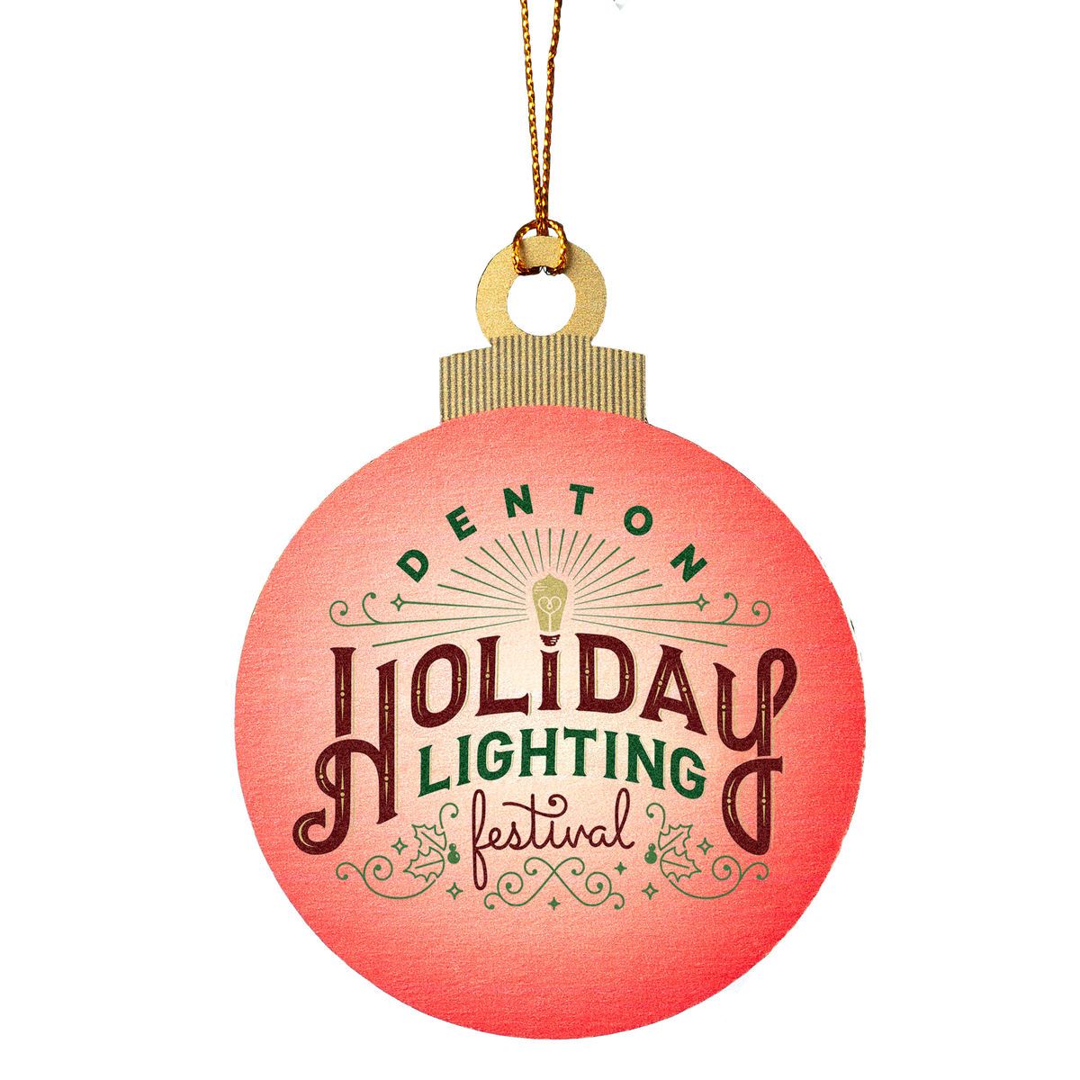 Christmas Bulb Ornament