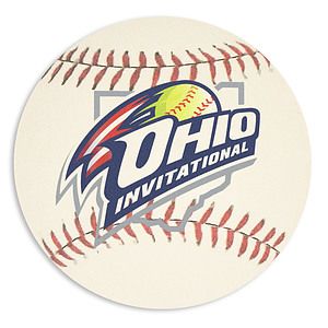 Full Color Process 60 Point Baseball Pulp Board Coaster