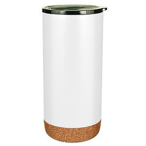 16 Oz. Estate Double Walled Stainless Tumbler with Cork Bottom