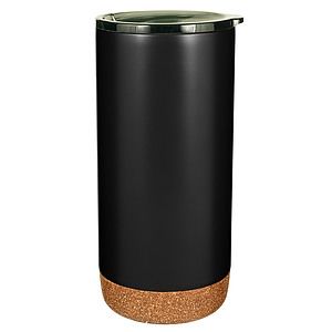 16 Oz. Estate Double Walled Stainless Tumbler with Cork Bottom