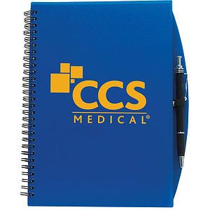 70 Sheet 5"x7" Poly Journal w/ Pen