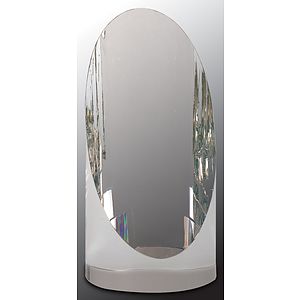 5 1/2" Crystal Cylinder Award