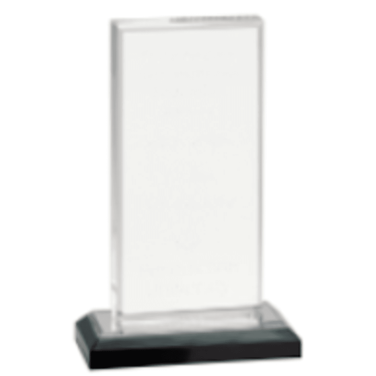 5X8 Silver Beveled Impress Acrylic Award