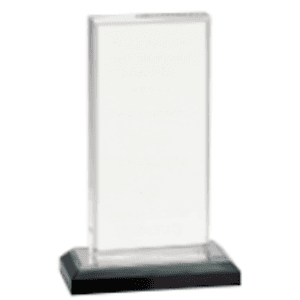 5X8 Silver Beveled Impress Acrylic Award