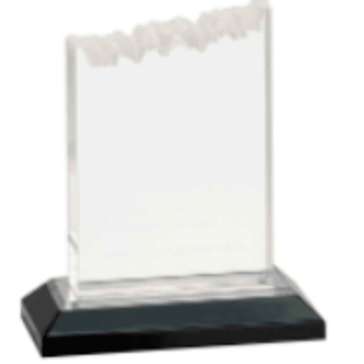 5X6 Silver Frosted Impress Acrylic Award