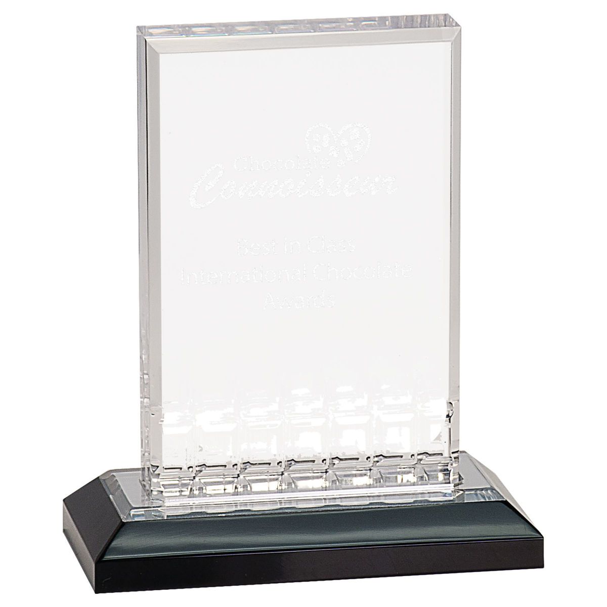 5" x 6" Silver Mirage Impress Acrylic Award