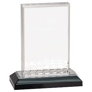 5" x 6" Silver Mirage Impress Acrylic Award