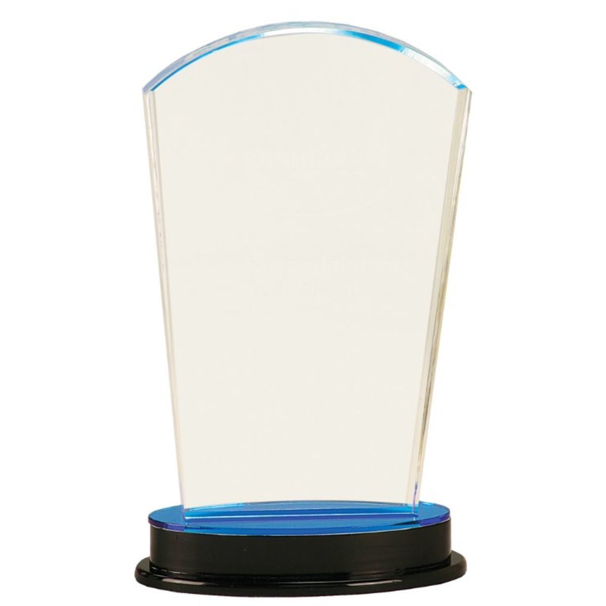 9.25" Blue Arch Impress Acrylic Award
