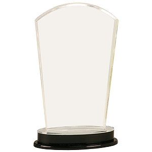 9.25" Silver Arch Impress Acrylic Award