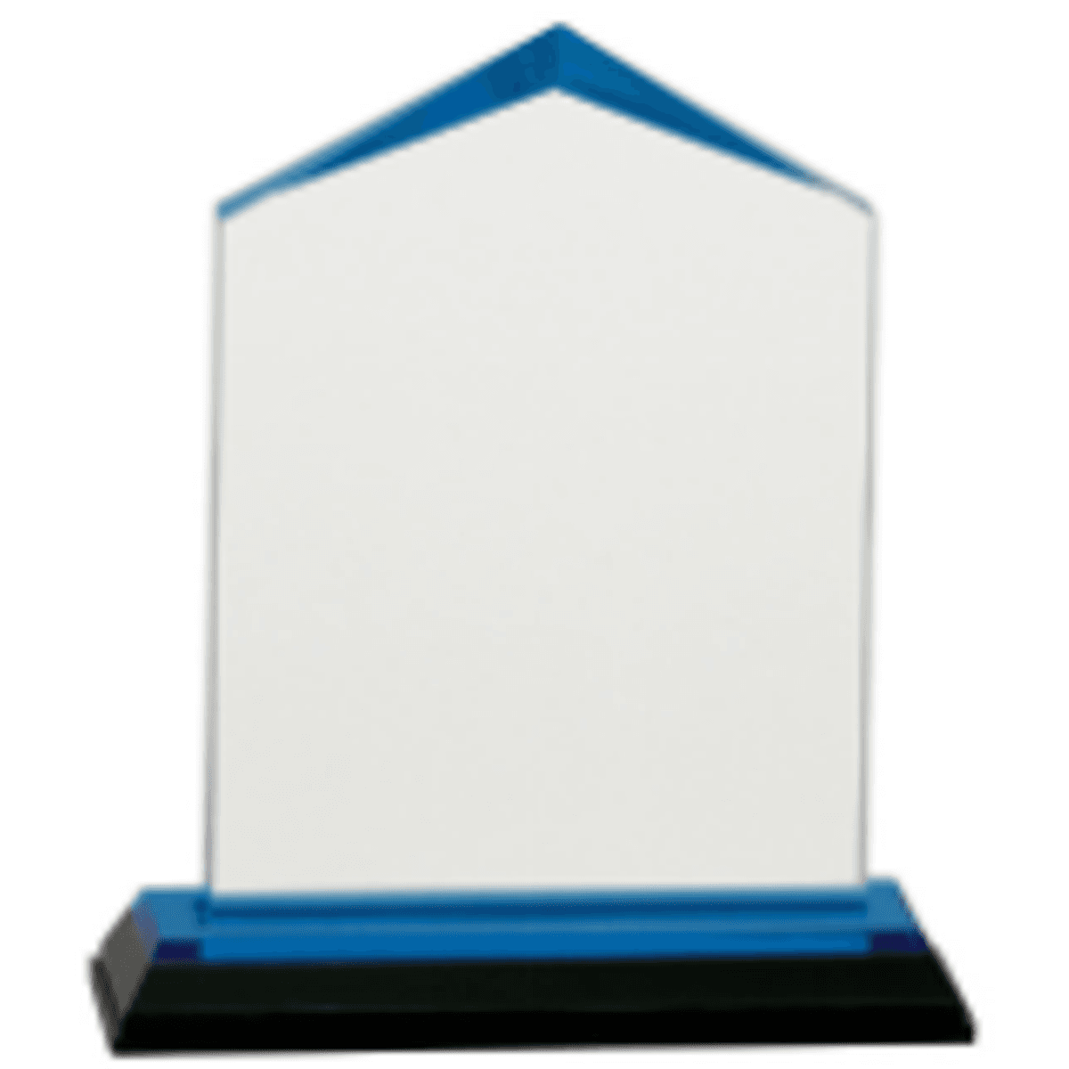 5.5" Blue Jewel Impress Acrylic Award