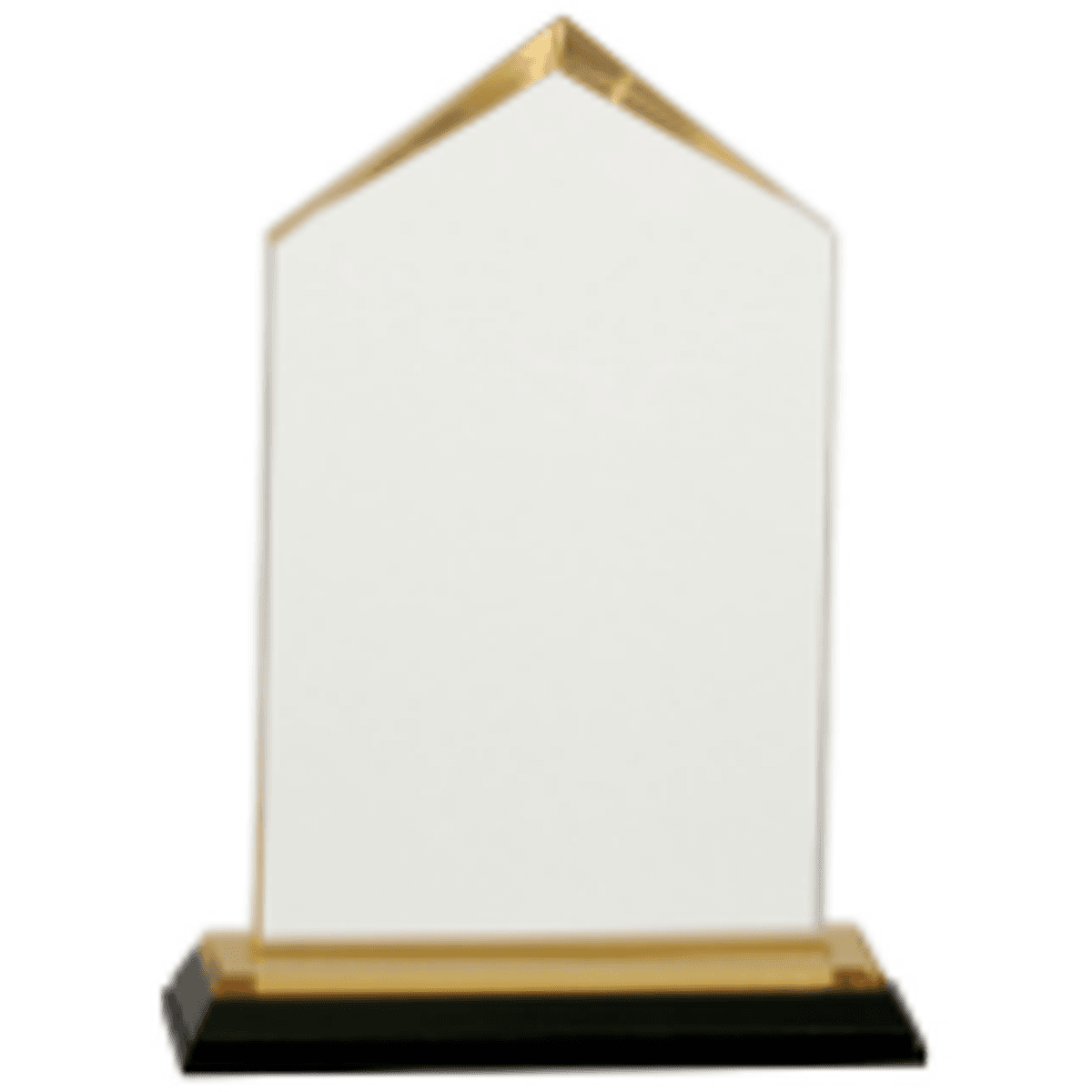 6.5" Gold Jewel Impress Acrylic Award