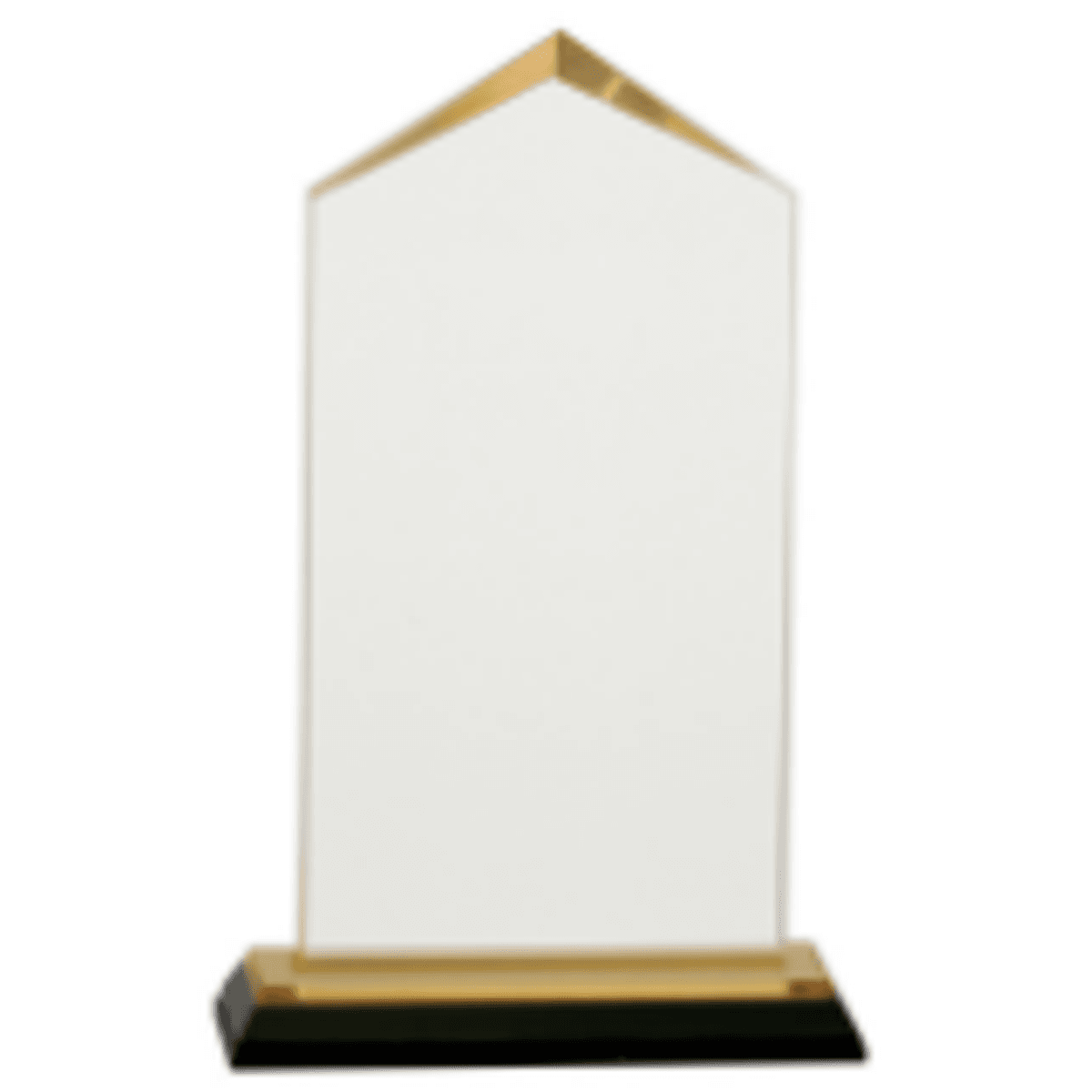 7.5" Gold Jewell Impress Acrylic Award