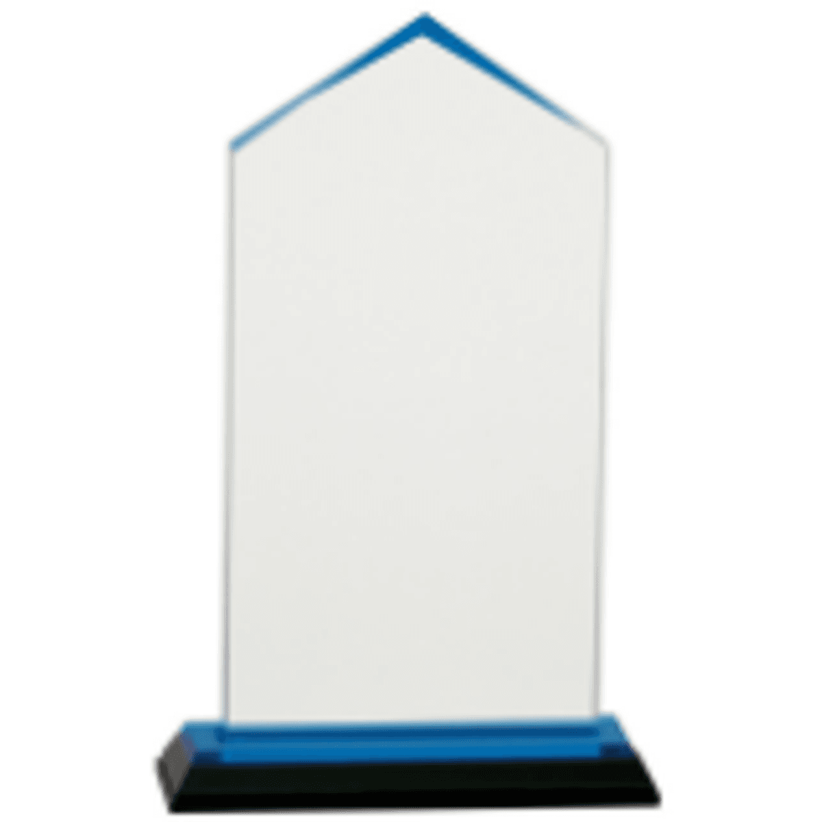 7.5" Blue Jewel Impress Acrylic Award